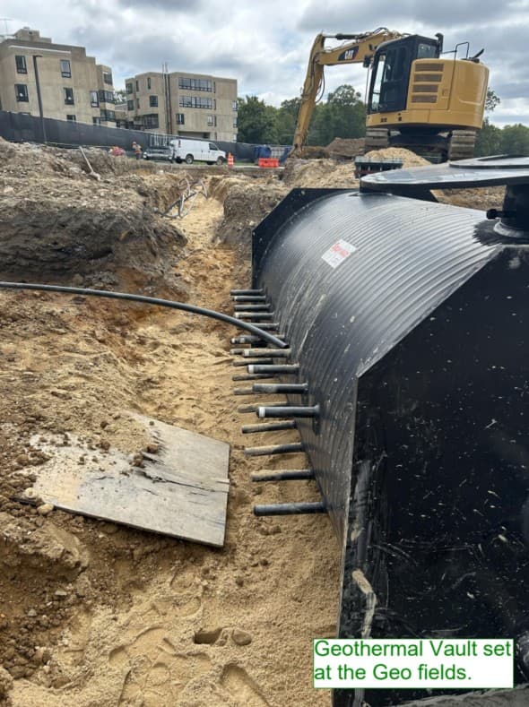 Aerial overview of a DIJ managed infrastructure program